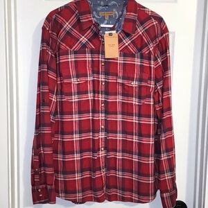 Jachs Girlfriend plaid shirt Sz 2XL